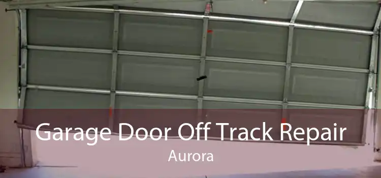 Garage Door Off Track Repair Aurora