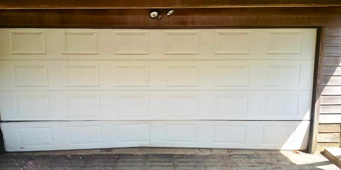 commercial garage door replacement in Aurora