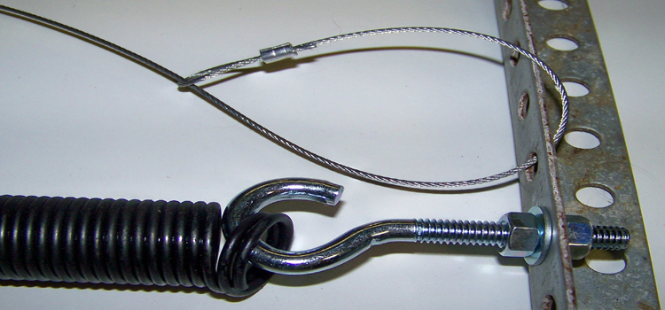 garage door cable installation in Aurora